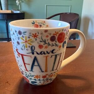 Pfaltzgraff Multicolor Floral Faith Mug